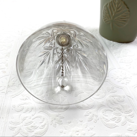 Vintage Royal Crystal Rock Silver Plated Bell - Picture 4 of 5